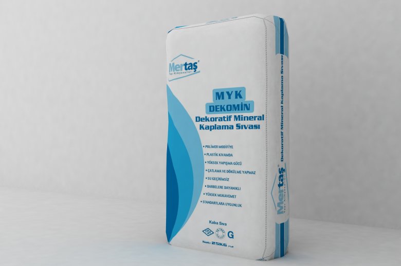 MYK DEKOMİN- Dekoratif Mineral Kaplama Harcı