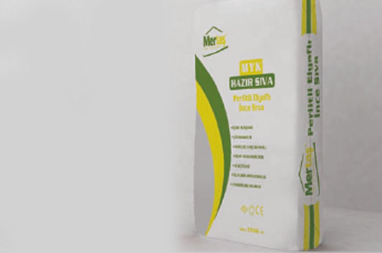 MYK HAZIR SIVA - Perlitli Elyaflı İnce Sıva